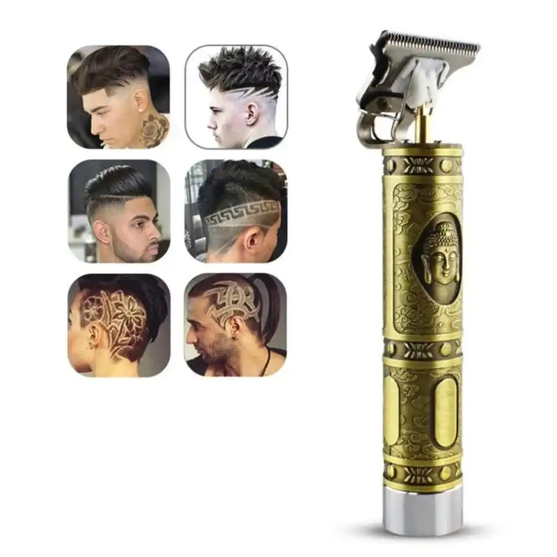 Máquina de Corte de Cabelo e Barba Masculina Profissional Elétrica